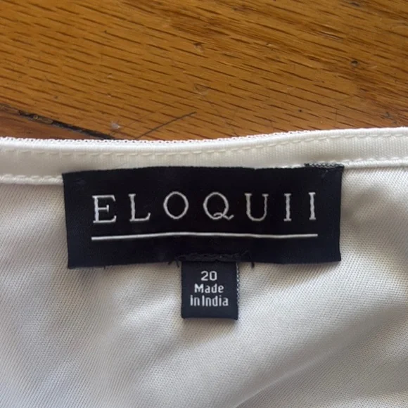 NWT Bridal Eloquii White One Shoulder Jumpsuit - Picture 8 of 14